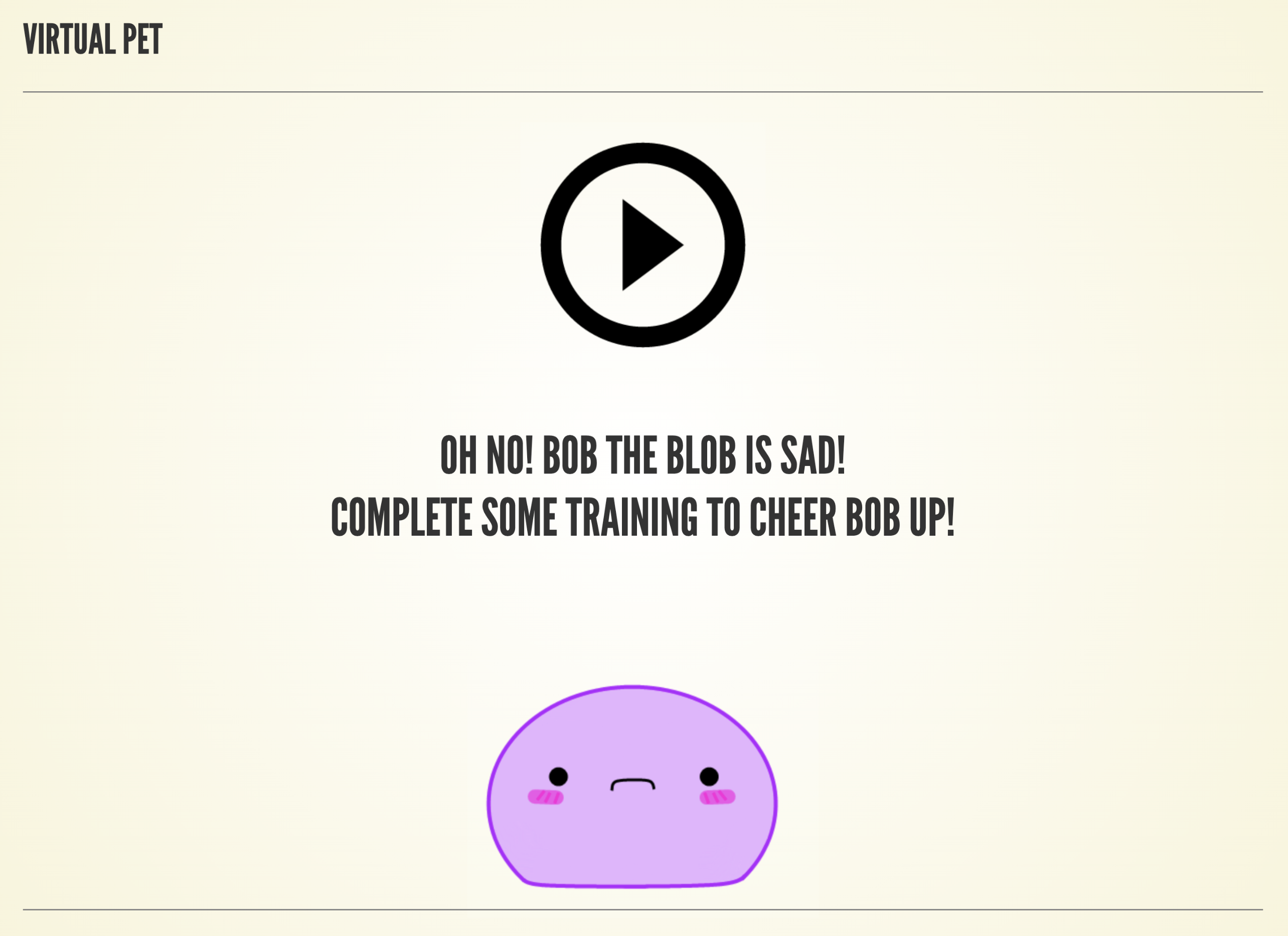 Motivation — sad